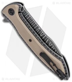 CRKT Apoc W/VEFF Serrations Liner Lock Knife Green G-10 (4" Black) 5381 -CRKT Knives Store CRKT Apoc VEFF Serr LL Green G 10 Black SW 5381 BHQ 103937 jr side