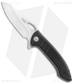 CRKT Avant-Tac Liner Lock Knife Black G-10 (3.625" Satin) 5820