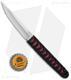 CRKT Burnley Obake Fixed Blade Knife Red (3.64" Satin) 2367RS -CRKT Knives Store CRKT Burnley Obake Red Satin 2367RSC BHQ 72437 jr bottlecap