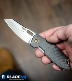 CRKT Burnley Sketch Frame Lock Knife Carbon Fiber (2.75" Satin D2) Exclusive 8 CRKT Burnley Sketch Frame Lock Knife Carbon Fiber (2.75" Satin D2) Exclusive -CRKT Knives Store CRKT Burnley Sketch Frame Lock Knife Carbon Fiber Satin D2 Exclusive BHQ 105623 kp hand web