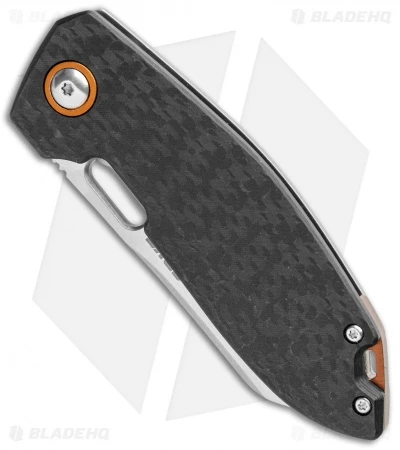 CRKT Burnley Sketch Frame Lock Knife Carbon Fiber (2.75" Satin D2) Exclusive 2 CRKT Burnley Sketch Frame Lock Knife Carbon Fiber (2.75" Satin D2) Exclusive - Image 2