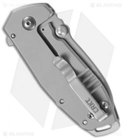 CRKT Burnley Squid Flipper Assisted Opening Knife Silver (2.4" Bead Blast) 5 CRKT Burnley Squid Flipper Assisted Opening Knife Silver (2.4" Bead Blast) -CRKT Knives Store CRKT Burnley Squid FL Assisted SW 2492 BHQ 119330 jr side