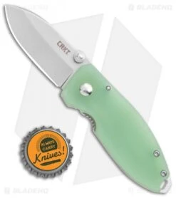 CRKT Burnley Squid Frame Lock Knife Natural G-10 (2.25" SW D2) 9 CRKT Burnley Squid Frame Lock Knife Natural G-10 (2.25" SW D2) -CRKT Knives Store CRKT Burnley Squid FL Natural G 10 Satin BHQ 107739 jr bottlecap