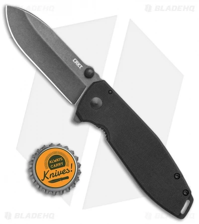 CRKT Burnley Squid XM Frame Lock Knife Black G-10 (3" Black SW) 4 CRKT Burnley Squid XM Frame Lock Knife Black G-10 (3" Black SW) - Image 4