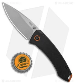 CRKT Burnley Tuna Compact Liner Lock Knife Black G-10 (2.73" Stonewash) 2522 -CRKT Knives Store CRKT Burnley Tuna Compact LL Black G 10 SW BHQ 178675 jr bottlecap
