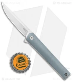 CRKT CEO Compact Liner Lock Knife Gray GRN (2.61" Satin) 7 CRKT CEO Compact Liner Lock Knife Gray GRN (2.61" Satin) -CRKT Knives Store CRKT CEO Compact Glass Reinforced Nylon LL Satin BHQ 138961 jr bottlecap