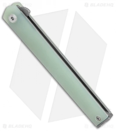 CRKT CEO Exclusive Flipper Liner Lock Knife Natural G-10 (3.25" Stonewash) 2 CRKT CEO Exclusive Flipper Liner Lock Knife Natural G-10 (3.25" Stonewash) - Image 2