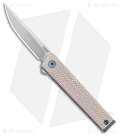 CRKT CEO Microflipper Liner Lock Knife Aluminum (2.36" Satin)