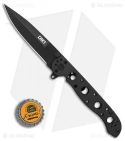 CRKT Carson M16-03KS Frame Lock Flipper Knife (3.55" Black) -CRKT Knives Store CRKT Carson M16 03KS black BHQ 76689 er bottlecap