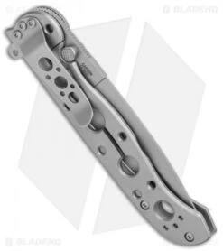 CRKT M16-03SS Stainless Steel Frame Lock Knife Spear Point (3.5" Bead Blast) -CRKT Knives Store CRKT Carson M16 03SS SS BB FL SP BB BHQ 138966 jr side