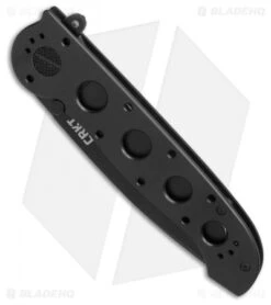 CRKT Carson M16-04KS Tanto Frame Lock Flipper Knife (3.87" Black) -CRKT Knives Store CRKT Carson M16 04KS Tanto black BHQ 76690 er spine