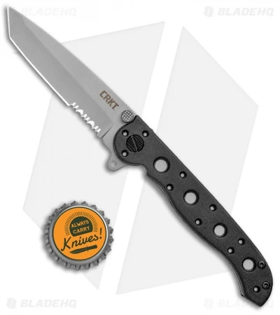 CRKT Carson M16-10Z Tanto Flipper Knife (3" Bead Blast Serr) 4 CRKT Carson M16-10Z Tanto Flipper Knife (3" Bead Blast Serr) - Image 4