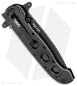 CRKT Carson M16-14SF Special Forces Folding Tanto Knife (3.875" Black Serr) 6 CRKT Carson M16-14SF Special Forces Folding Tanto Knife (3.875" Black Serr) -CRKT Knives Store CRKT Carson M16 14SF Special Forces Folding Tanto Black Serr BHQ 6703 jr side