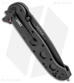 CRKT Carson M16-14ZLEK Tanto Liner Lock Knife (3.75" Serr) -CRKT Knives Store CRKT Carson M16 14ZLEK Tanto LL Serr BHQ 8897 jr side