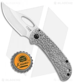 CRKT Chehalem Frame Lock Knife Stainless Steel (2.75" Satin) 6540 -CRKT Knives Store CRKT Chehalem FL SS Satin 6540 BHQ 103941 jr bottlecap