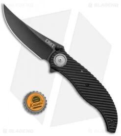 CRKT Clever Girl Folder Deadbolt Lock Knife Black G-10 (4" Black) 2640 -CRKT Knives Store CRKT Clever Girl Folder Black Black 2640 BHQ 99493 jr bottlecap