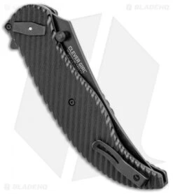 CRKT Clever Girl Folder Deadbolt Lock Knife Black G-10 (4" Black) 2640 -CRKT Knives Store CRKT Clever Girl Folder Black Black 2640 BHQ 99493 jr side