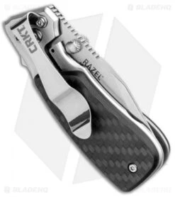 CRKT Compact Razel Liner Lock Knife Carbon Fiber (2.13" Satin) -CRKT Knives Store CRKT Compact Razel CF CR4020CF BHQ 93124 jr side
