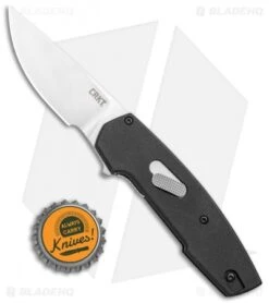CRKT Cottidae Liner Lock Knife Black Aluminum (2.6" Satin) 6321 -CRKT Knives Store CRKT Cottidae LL Black Aluminum Satin 6321 BHQ 119354 jr bottlecap