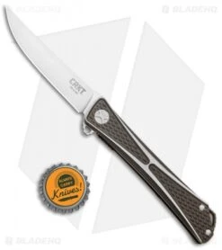 CRKT Crossbones Limited Edition Liner Lock Knife Ti (3.5" Satin M390) 7531 -CRKT Knives Store CRKT Crossbones Limited Edition LL Ti Satin 7531 BHQ 97577 jr bottlecap