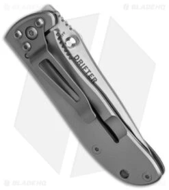 CRKT Drifter Frame Lock Knife Stainless Steel (3" Satin) -CRKT Knives Store CRKT Drifter FL Case Agriculture BHQ 154228 td side