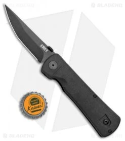 CRKT Folding Hissatsu Spring Assisted Knife (3.875" Black) 2903 7 CRKT Folding Hissatsu Spring Assisted Knife (3.875" Black) 2903 -CRKT Knives Store CRKT Folding Hissatsu SA Black 2903 BHQ 1948 jr bottlecap