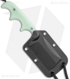 CRKT Folts Minimalist Cleaver Neck Knife Natural G-10 (2.1" Stonewash D2) -CRKT Knives Store CRKT Folts Minimalist Cleaver Neck Knife Natural G 10 SW BHQ 119273 jr sheath