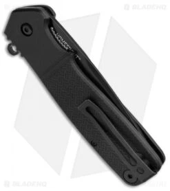 CRKT Homefront Tactical Tanto Field Strip Knife Black (3.5" Black Serr) K260KKS -CRKT Knives Store CRKT Homefront Tactical Tanto LL Black Black Serr K260KKS BHQ 51833 jr side