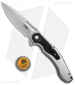 CRKT Ikoma Carnufex Frame Lock Flipper Knife (4" Satin) 5480 7 CRKT Ikoma Carnufex Frame Lock Flipper Knife (4" Satin) 5480 -CRKT Knives Store CRKT Ikoma Carnufex Satin 5480 BHQ 51840 jr bottlecap 2