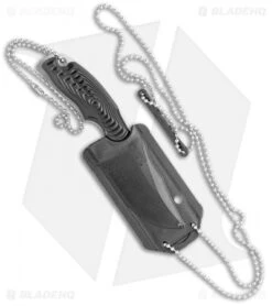 CRKT Ikoma Civet Bowie Neck Knife (2.4" Satin) 2805 -CRKT Knives Store CRKT Ikoma Civet Bowie Neck Knife Satin 2805 BHQ 34393 jr sheath