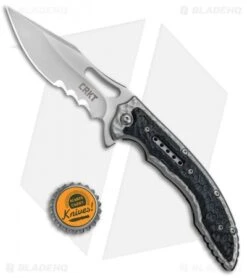 CRKT Ikoma Fossil Frame Lock Knife Black G-10 (3.96" Satin) 5473 7 CRKT Ikoma Fossil Frame Lock Knife Black G-10 (3.96" Satin) 5473 -CRKT Knives Store CRKT Ikoma Fossil Black G 10 Serr 5473 BHQ 51855 jr bottlecap 2