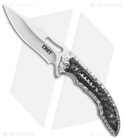 CRKT Ikoma Fossil Small Frame Lock Knife Black G-10 (3.41" Satin) 5462 1 CRKT Ikoma Fossil Small Frame Lock Knife Black G-10 (3.41" Satin) 5462