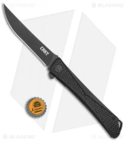CRKT Jumbones Blackout Liner Lock Knife Aluminum (4.8" Black) 7532K 7 CRKT Jumbones Blackout Liner Lock Knife Aluminum (4.8" Black) 7532K -CRKT Knives Store CRKT Jumbones Blackout LL Aluminum Black BHQ 113909 jr bottlecap