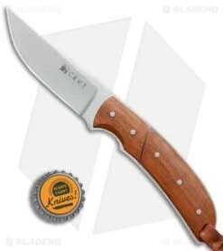 CRKT Kailyah Kommer Signature Hunter Fixed Blade Bamboo (3.5" Mirror) 2830 -CRKT Knives Store CRKT Kailyah Kommer Signature Hunter Bamboo Mirror BHQ 76840 er bottlecap