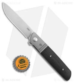 CRKT Kenny Onion Bamboozled Liner Lock Flipper Knife G10 W/ Bolster (3.3" Satin) -CRKT Knives Store CRKT Ken Onion Bamboozled LL G 10 Bolster Satin BHQ 178671 jr bottlecap