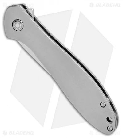 CRKT Ken Onion Large Eros Stainless Steel Frame Lock Knife (2.84" Satin) K456XXP 2 CRKT Ken Onion Large Eros Stainless Steel Frame Lock Knife (2.84" Satin) K456XXP - Image 2