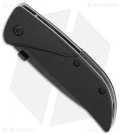 CRKT Koji Hara Ichi Spring Assisted Knife Black (2.5" Black) 1070K -CRKT Knives Store CRKT Koji Hara Ichi black black BHQ 0650 er spine