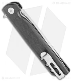 CRKT LCK + Spring Assisted Liner Lock Knife Black GRN (3.3" Satin) 3801 6 CRKT LCK + Spring Assisted Liner Lock Knife Black GRN (3.3" Satin) 3801 -CRKT Knives Store CRKT LCK SA LL Black GRN Satin BHQ 76853 jr side