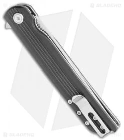 CRKT Large LCK + Spring Assisted Liner Lock Knife Black G-10 (3.6" Satin) 3810 -CRKT Knives Store CRKT Large LCK SA LL Black G 10 Satin 3810 BHQ 119337 jr side