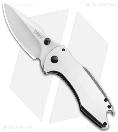 CRKT Ochs Largo Spring Assisted Knife Stainless Steel (2.5" Satin) 5360 1 CRKT Ochs Largo Spring Assisted Knife Stainless Steel (2.5" Satin) 5360