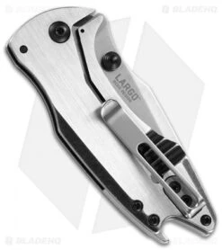 CRKT Ochs Largo Spring Assisted Knife Stainless Steel (2.5" Satin) 5360 5 CRKT Ochs Largo Spring Assisted Knife Stainless Steel (2.5" Satin) 5360 -CRKT Knives Store CRKT Largo jr side 2