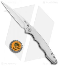 CRKT Lerch Flat Out OutBurst Assisted Knife Stainless Steel (3.57" Satin) 7016 -CRKT Knives Store CRKT Lerch Flat Out OutBurst Assited SS Satin 7016 BHQ 92319 jr bottlecap