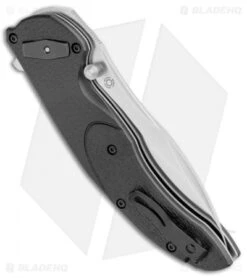 CRKT Linchpin Deadbolt Lock Knife Black G-10 (3.9" Satin) 5405 6 CRKT Linchpin Deadbolt Lock Knife Black G-10 (3.9" Satin) 5405 -CRKT Knives Store CRKT Linchpin Deadbolt Black G 10 Satin 5405 BHQ 103622 jr side 2