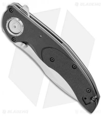 CRKT Linchpin Deadbolt Lock Knife Black G-10 (3.9" Satin) 5405 2 CRKT Linchpin Deadbolt Lock Knife Black G-10 (3.9" Satin) 5405 - Image 2
