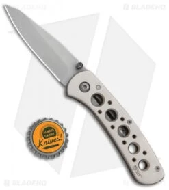 CRKT Long's Peak Liner Lock Knife Alloy (2.8" Bead Blast) 6602N -CRKT Knives Store CRKT Longs Peak LL Alloy BB 6602N BHQ 87020 jr bottlecap