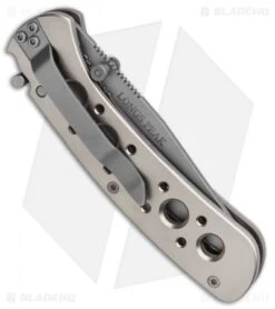 CRKT Long's Peak Liner Lock Knife Alloy (2.8" Bead Blast) 6602N -CRKT Knives Store CRKT Longs Peak LL Alloy BB 6602N BHQ 87020 jr side