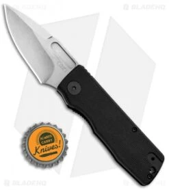CRKT Mah Journeyer Liner Lock Knife Black GFN (2.75" Stonewash) 6530SW -CRKT Knives Store CRKT Mah Journeyer LL Black G 10 SW CR6530SW BHQ 90396 jr bottlecap