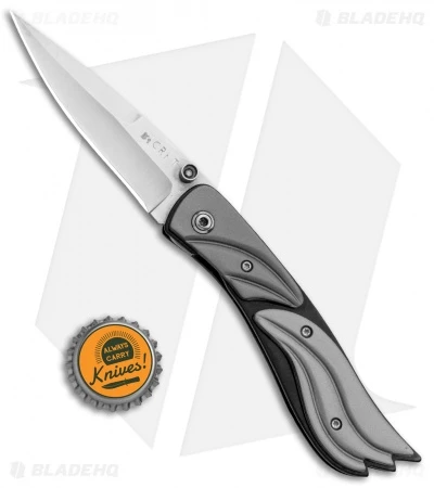 CRKT Montana Gentleman's Liner Lock Knife (2.6" Satin) 7402SK 4 CRKT Montana Gentleman's Liner Lock Knife (2.6" Satin) 7402SK - Image 4