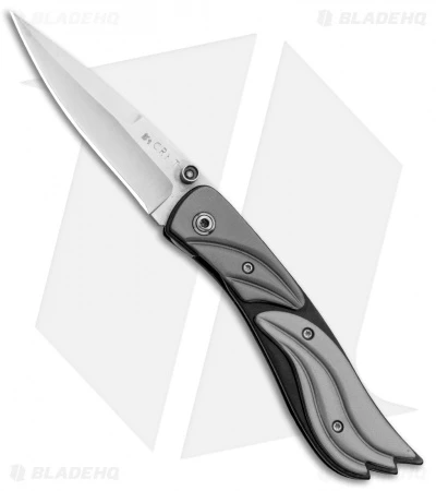 CRKT Montana Gentleman's Liner Lock Knife (2.6" Satin) 7402SK 1 CRKT Montana Gentleman's Liner Lock Knife (2.6" Satin) 7402SK