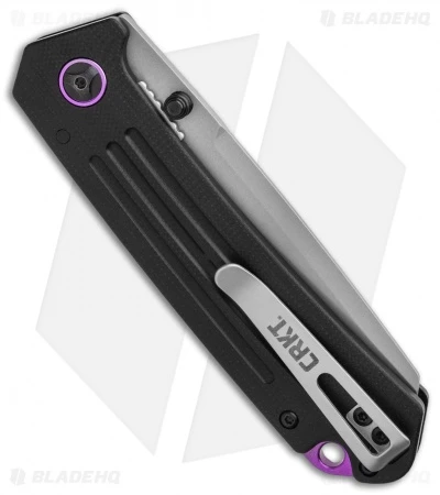 CRKT Montosa Liner Lock Knife Black G-10 (3.25" Bead Blast) 7115 3 CRKT Montosa Liner Lock Knife Black G-10 (3.25" Bead Blast) 7115 - Image 3